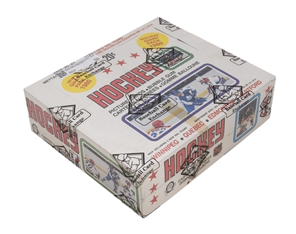 1979/80 O-Pee-Chee Hockey Unopened Wax Box (48 Packs) – BBCE Certified